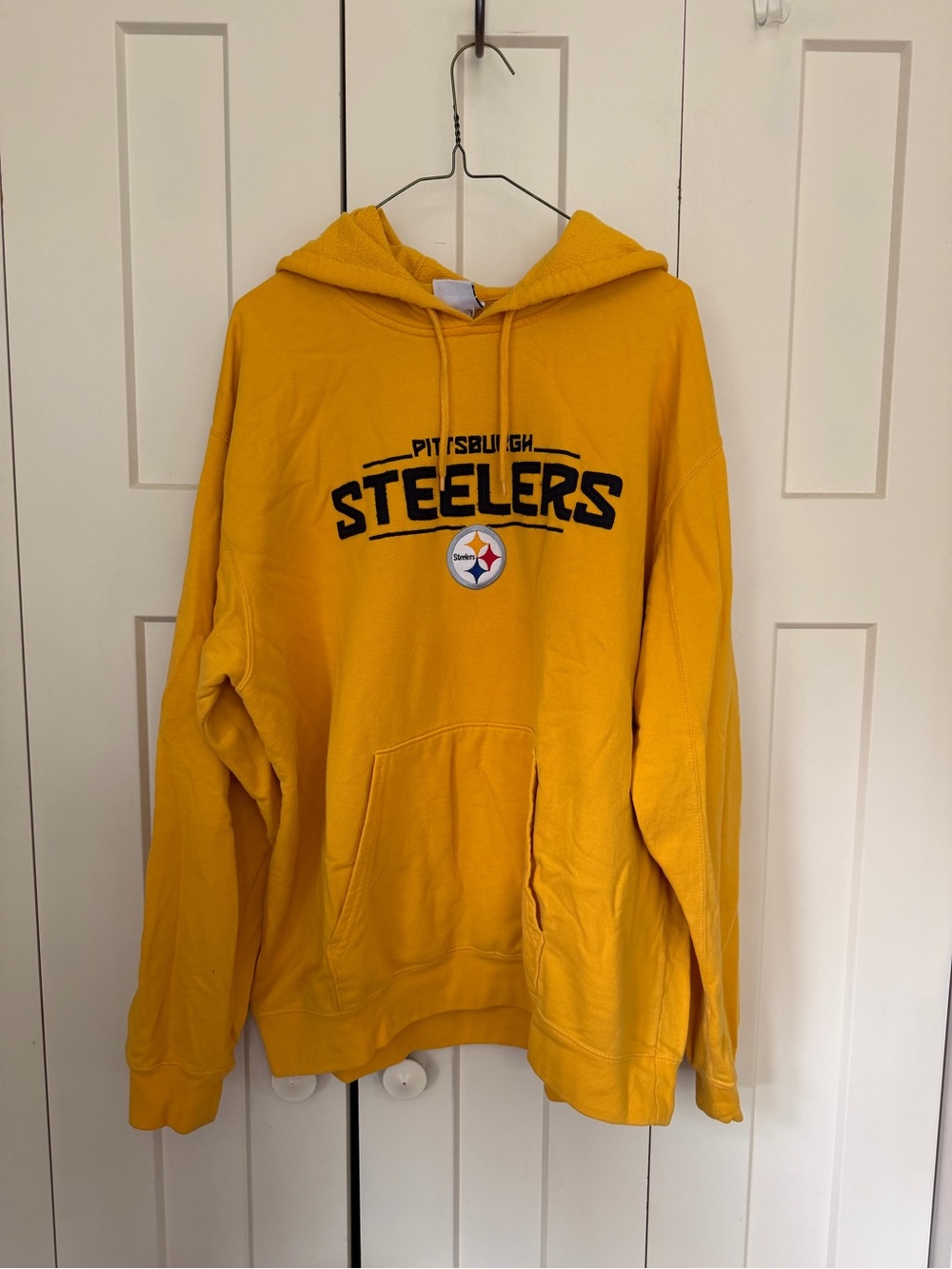 NFL Pittsburgh Steelers Yellow Pullover Hoodie